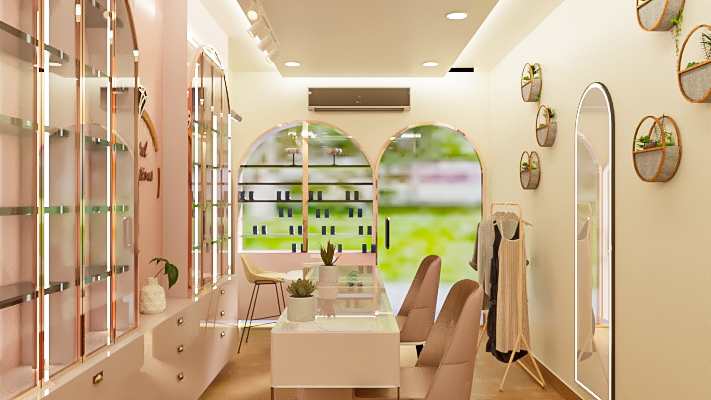 Arched Boutique Floor