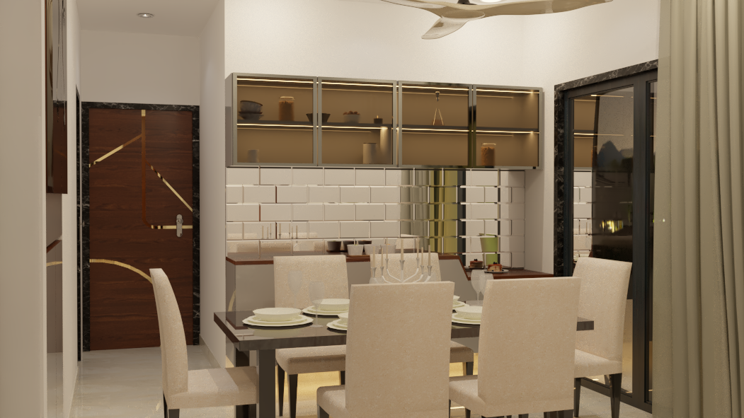 Backlit Dining Nook